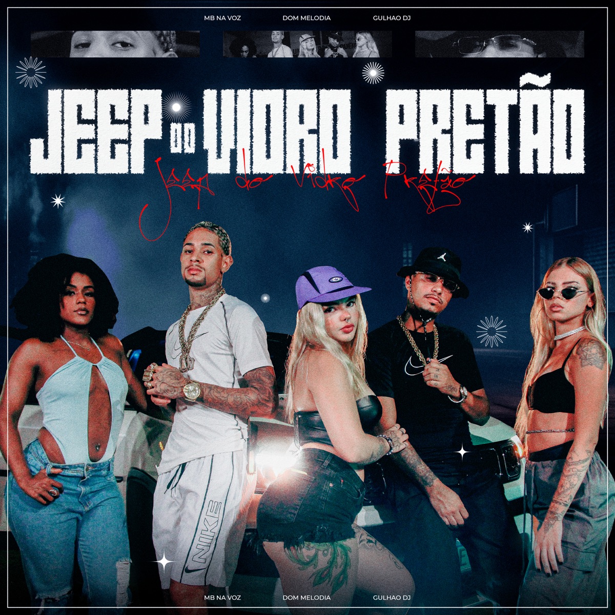 Jeep do Vidro Pretão - Single by Dom Melodia, MBnaVoz & cabral7 album cover