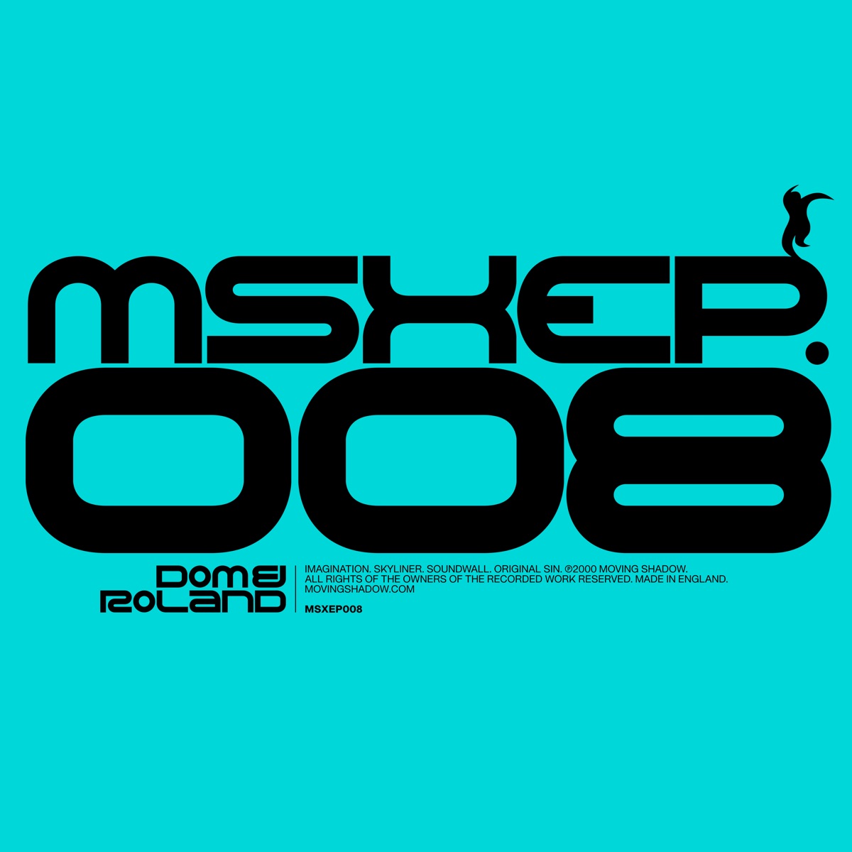 Moving Shadow MSXEP008 - EP by Dom & Roland album cover