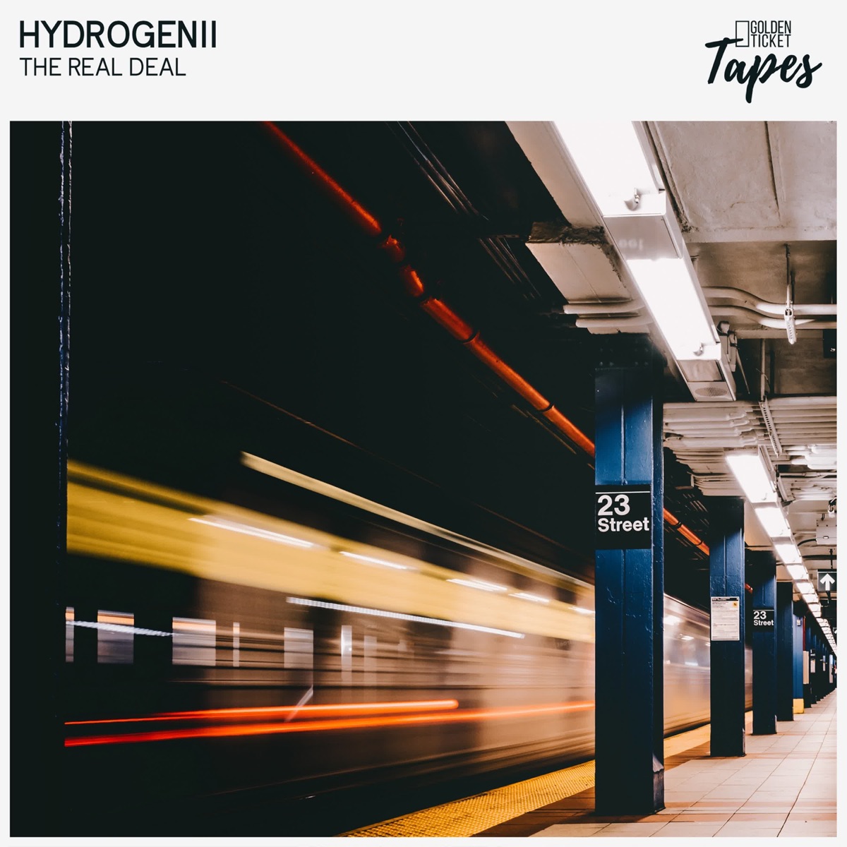 The Real Deal - Single by Hydrogenii & Golden Ticket Tapes album cover