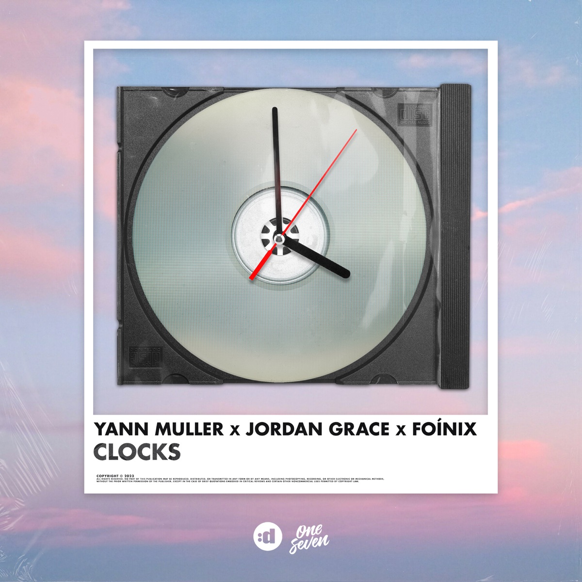 Clocks - Single by Yann Muller, Jordan Grace & Foínix album cover