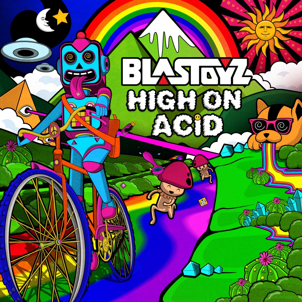 High On Acid - Single by Blastoyz album cover