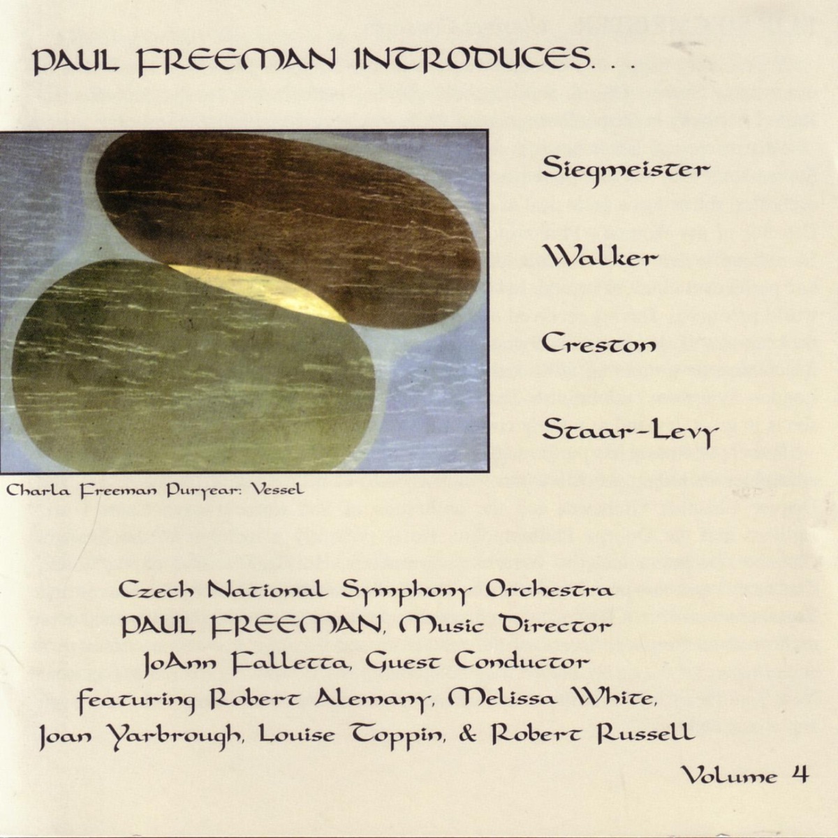 Paul Freeman Introduces, Vol. 4 by Czech National Symphony Orchestra & Paul Freeman album cover