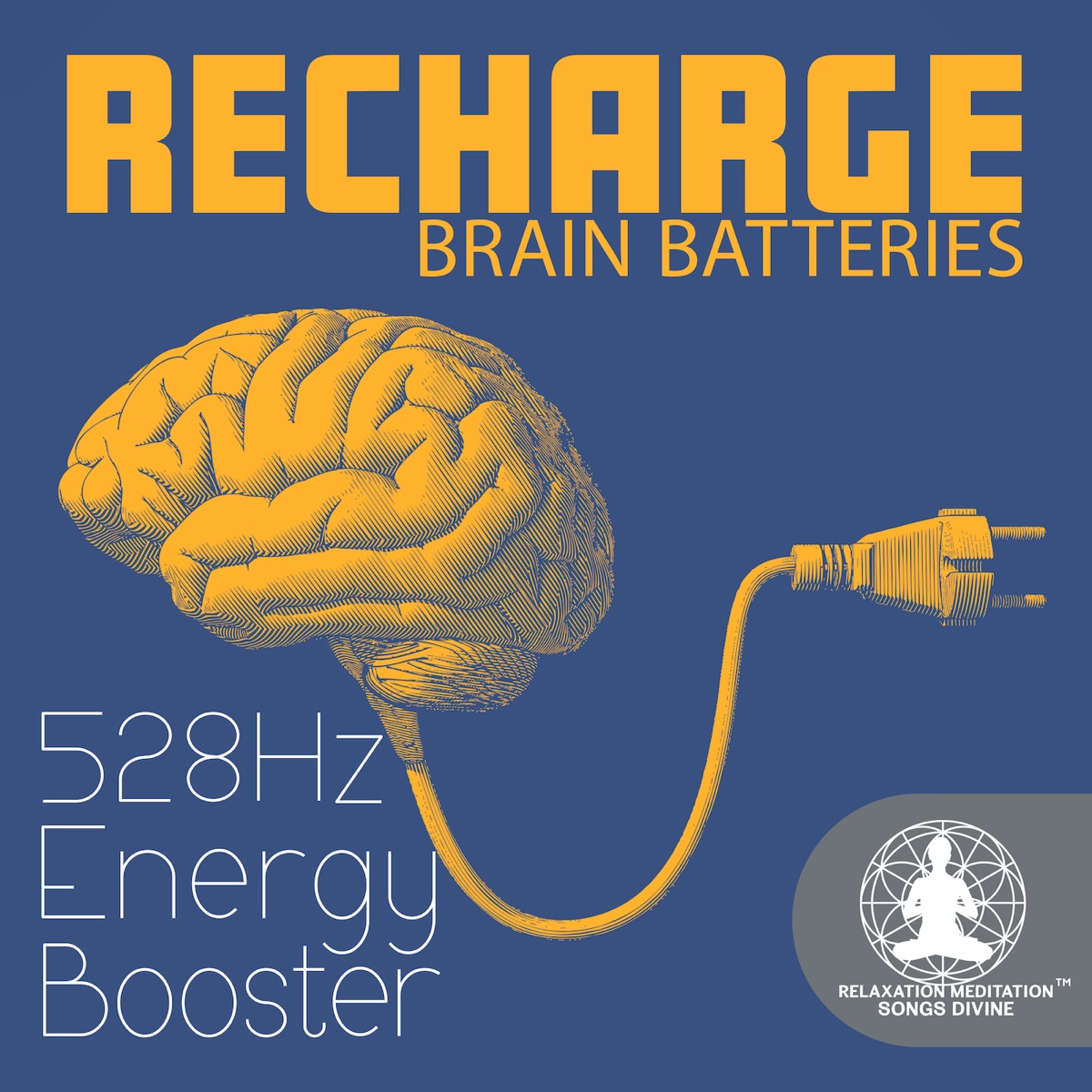 Recharge Brain Batteries: 528Hz Energy Booster, Cell & Nerve Regeneration, Full Recovery, Very Powerful Neurogenesis Music by Relaxation Meditation Songs Divine album cover