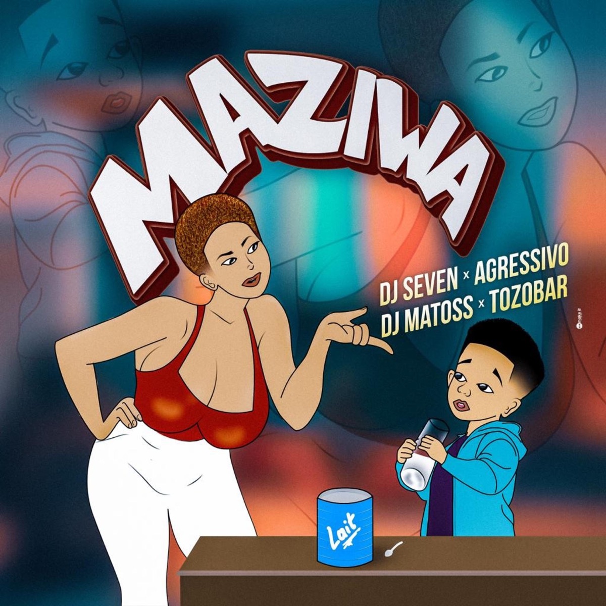 Maziwa (feat. Dj Seven, Agressivo Nyandoro & The Tozobar) - Single by Dj Matoss album cover
