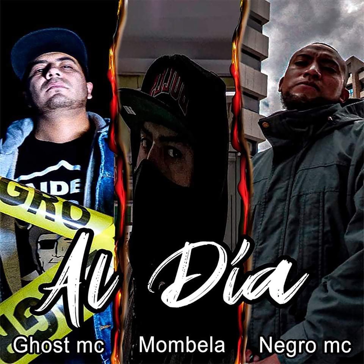 Al Día - Single by Negro MC, Ghost MC & MOMBELA album cover