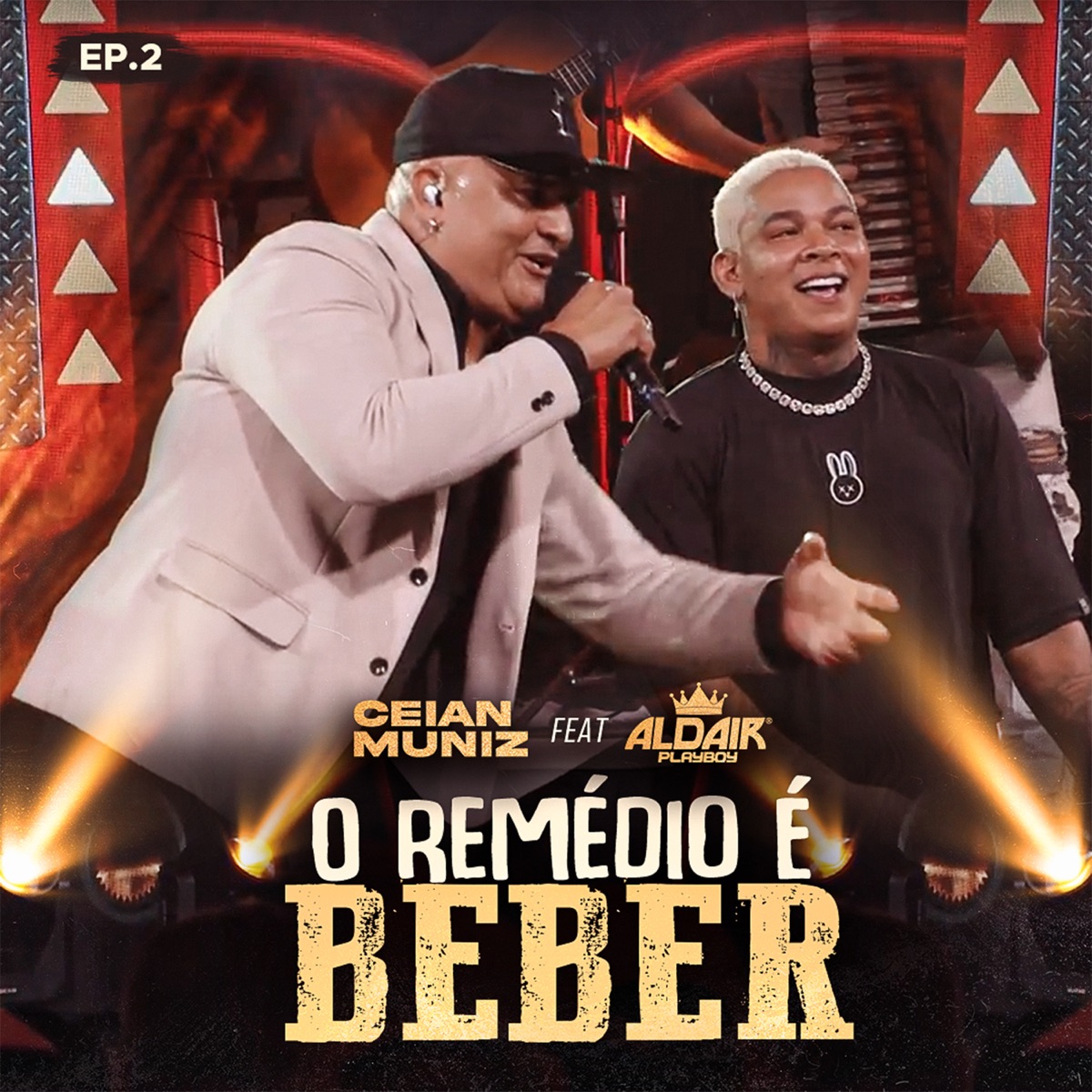 O Remédio É Beber - Single by Ceian Muniz & Aldair Playboy album cover