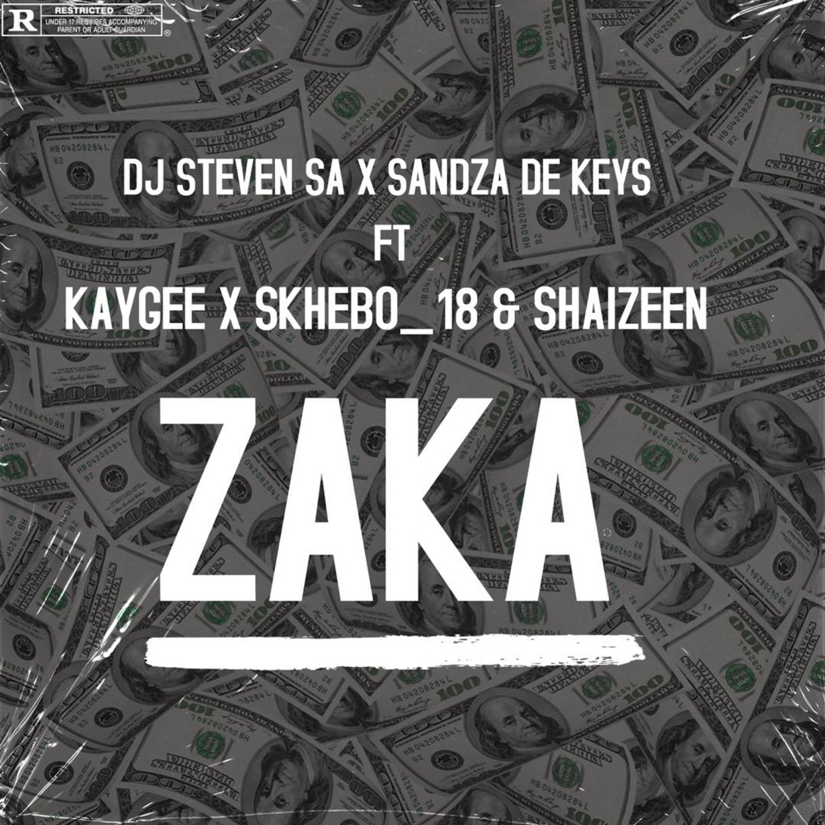 Zaka (feat. Sandza De keys, Kaygee, Skhebo_18 & Shaizeen) - Single by DJ STEVEN SA album cover