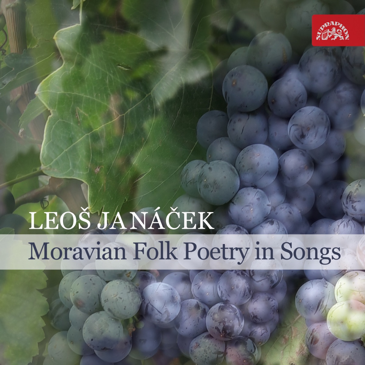 Janáček: Moravian Folk Poetry in Songs by Alfréd Holeček album cover