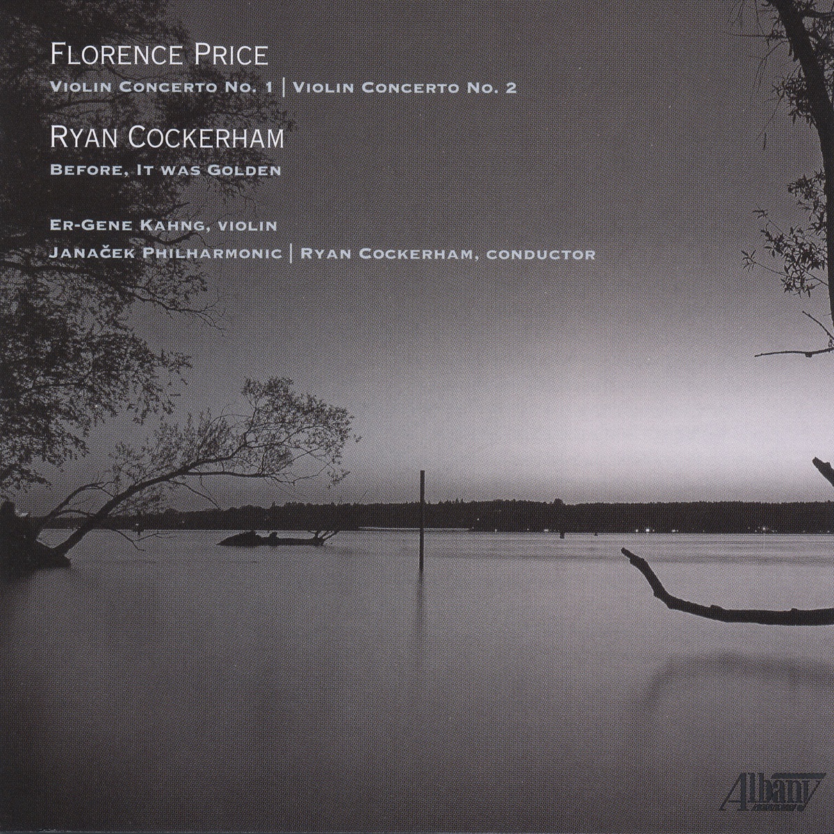Florence Price: Violin Concertos by Er-Gene Kahng, Ryan Cockerham & Janáček Philharmonic Orchestra album cover