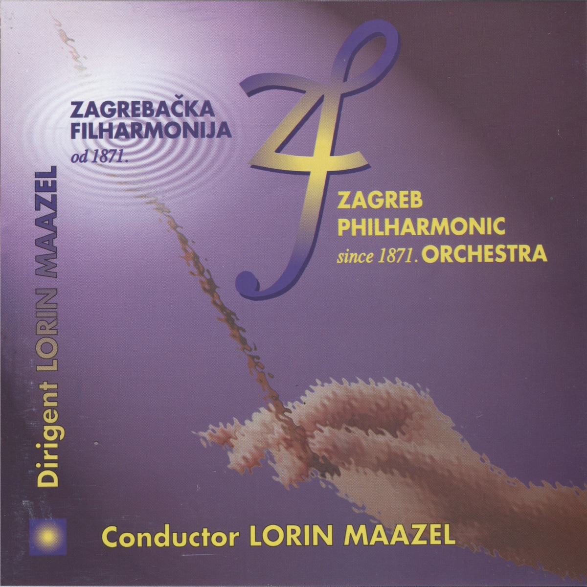 Ludwig Van Beethoven: Deveta Simfonija, Op.125 U D-Molu by Zagreb Philharmonic Orchestra & Lorin Maazel album cover