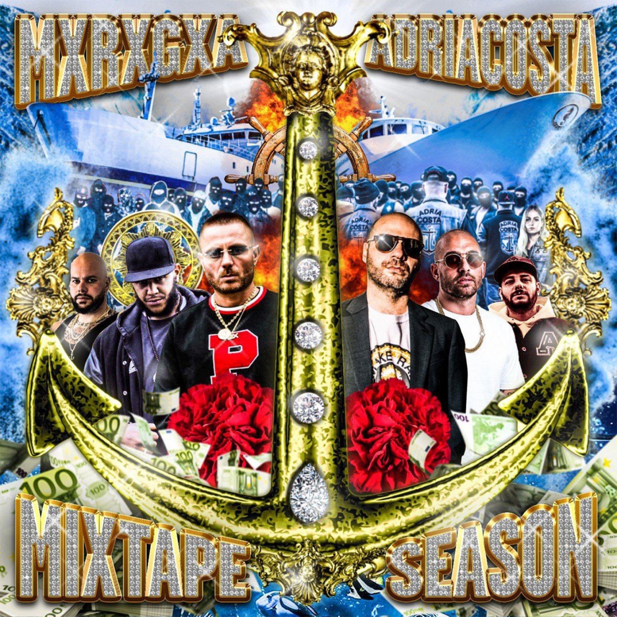 MIXTAPE SEASON by MxRxGxA & Adriacosta album cover