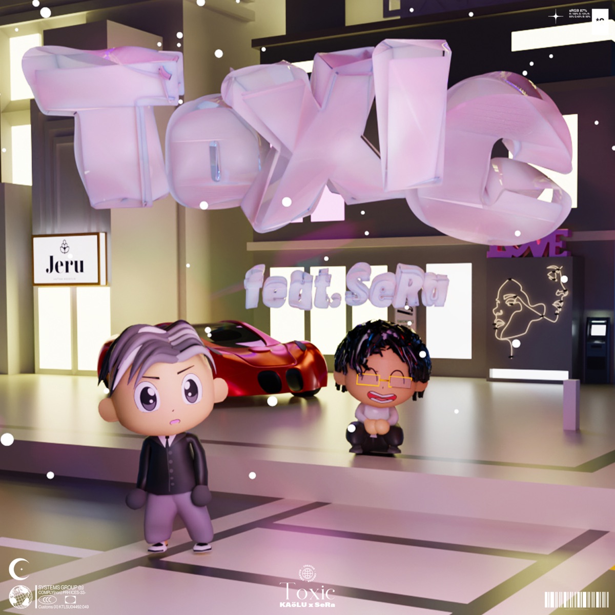 Toxic (feat. SeRa) - Single by KAöLU album cover