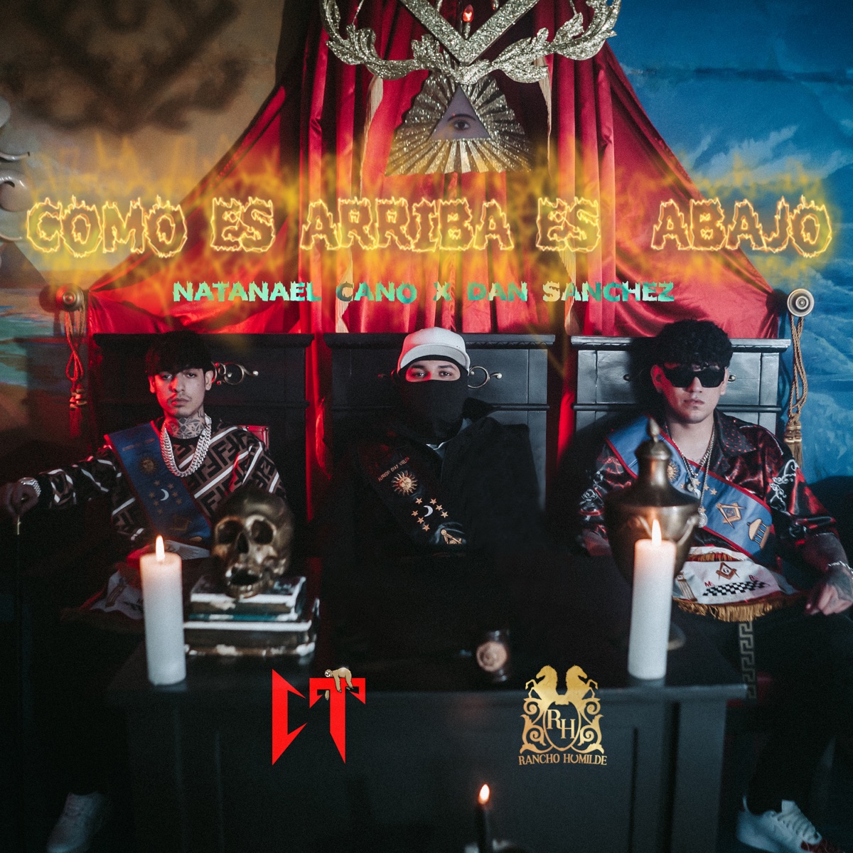 Como Es Arriba Es Abajo - Single by Natanael Cano & Dan Sanchez album cover