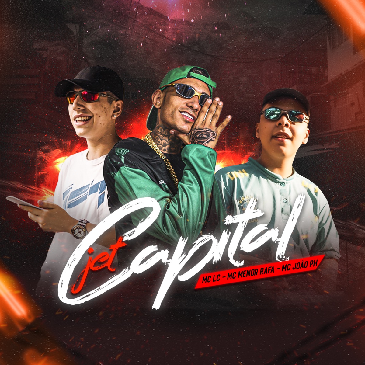 Jet Capital - Single by Mc Lc, Mc João Ph & Mc Meno Rafa album cover