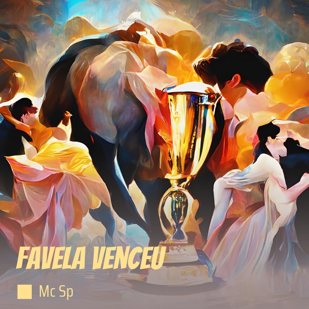 Favela Venceu - Single by MC SP album cover