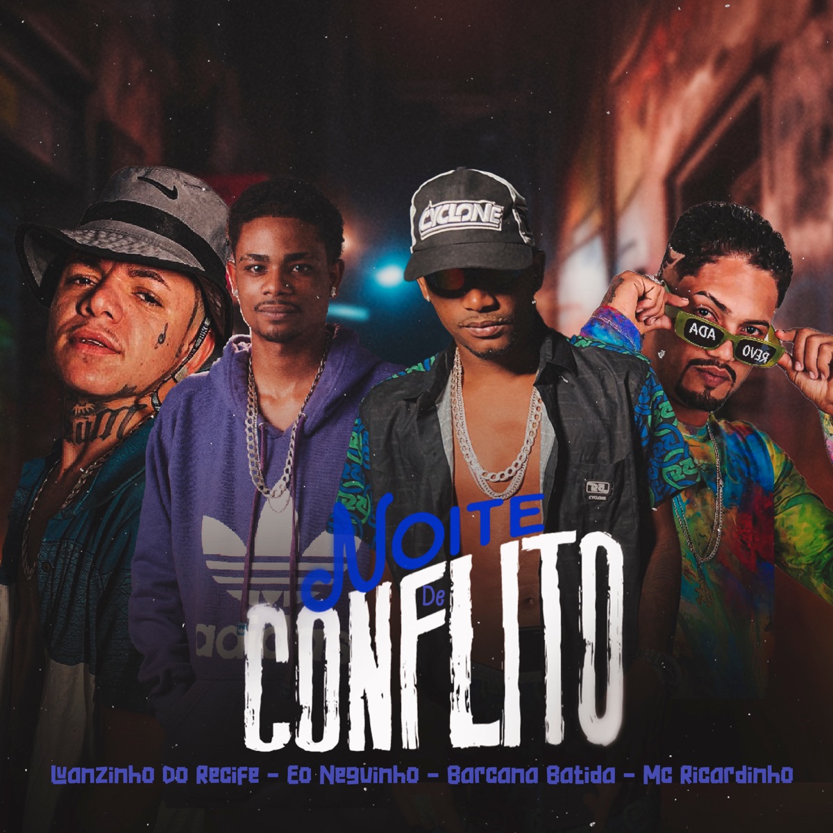 Noite de Conflito - Single by Barca Na Batida, Luanzinho do Recife, Eo Neguinho & MC Ricardinho album cover