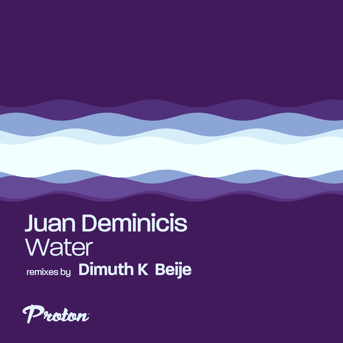 Water (Remixes) - Single by Juan Deminicis, Dimuth K & Beije album cover