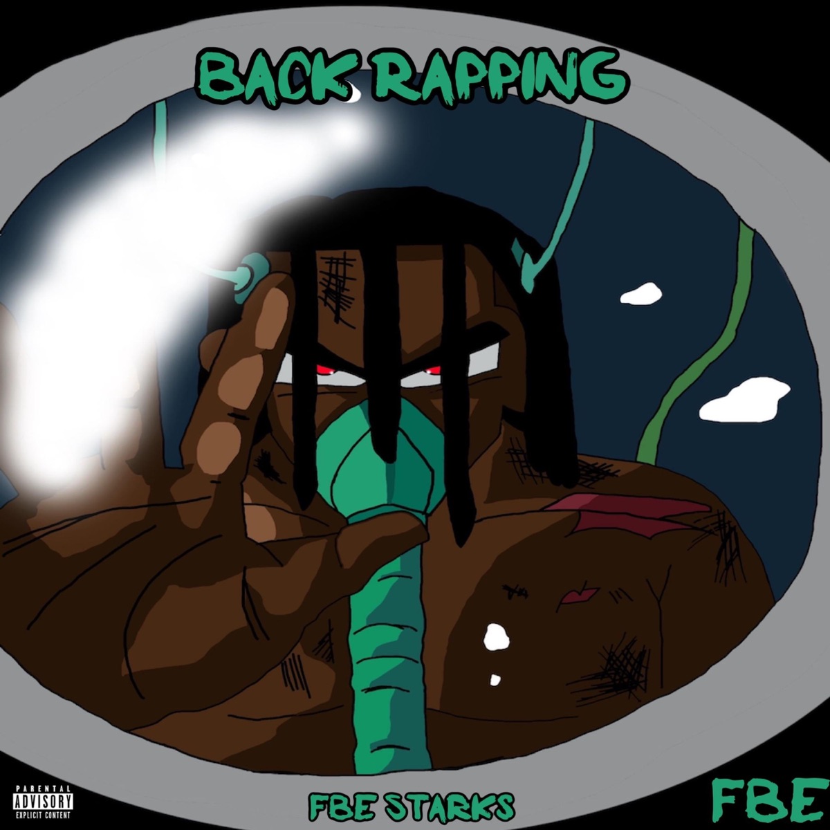 Back Rapping by FBE Starks album cover