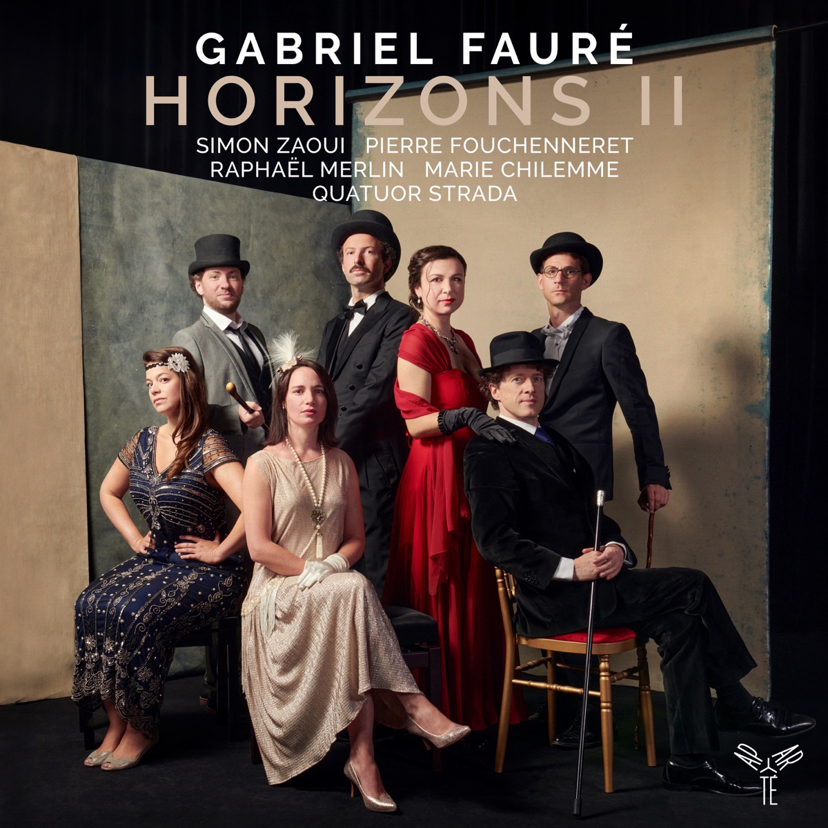Fauré: Horizons II by Simon Zaoui, Pierre Fouchenneret, Raphaël Merlin, Quatuor Strada & Marie Chilemme album cover