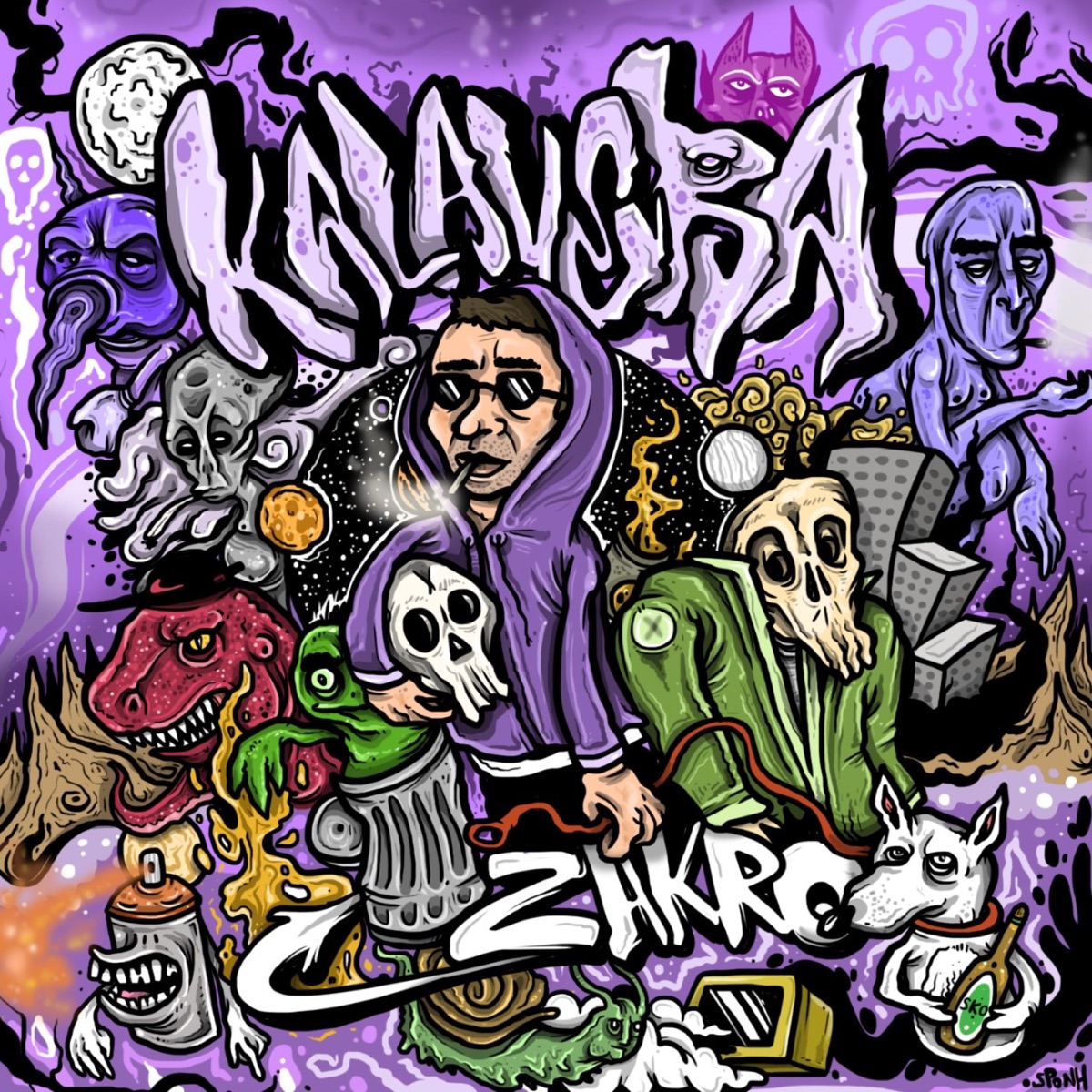 Viene sola (Kalavera) (feat. Peter Samir & Future kids) - Single by Zakro album cover