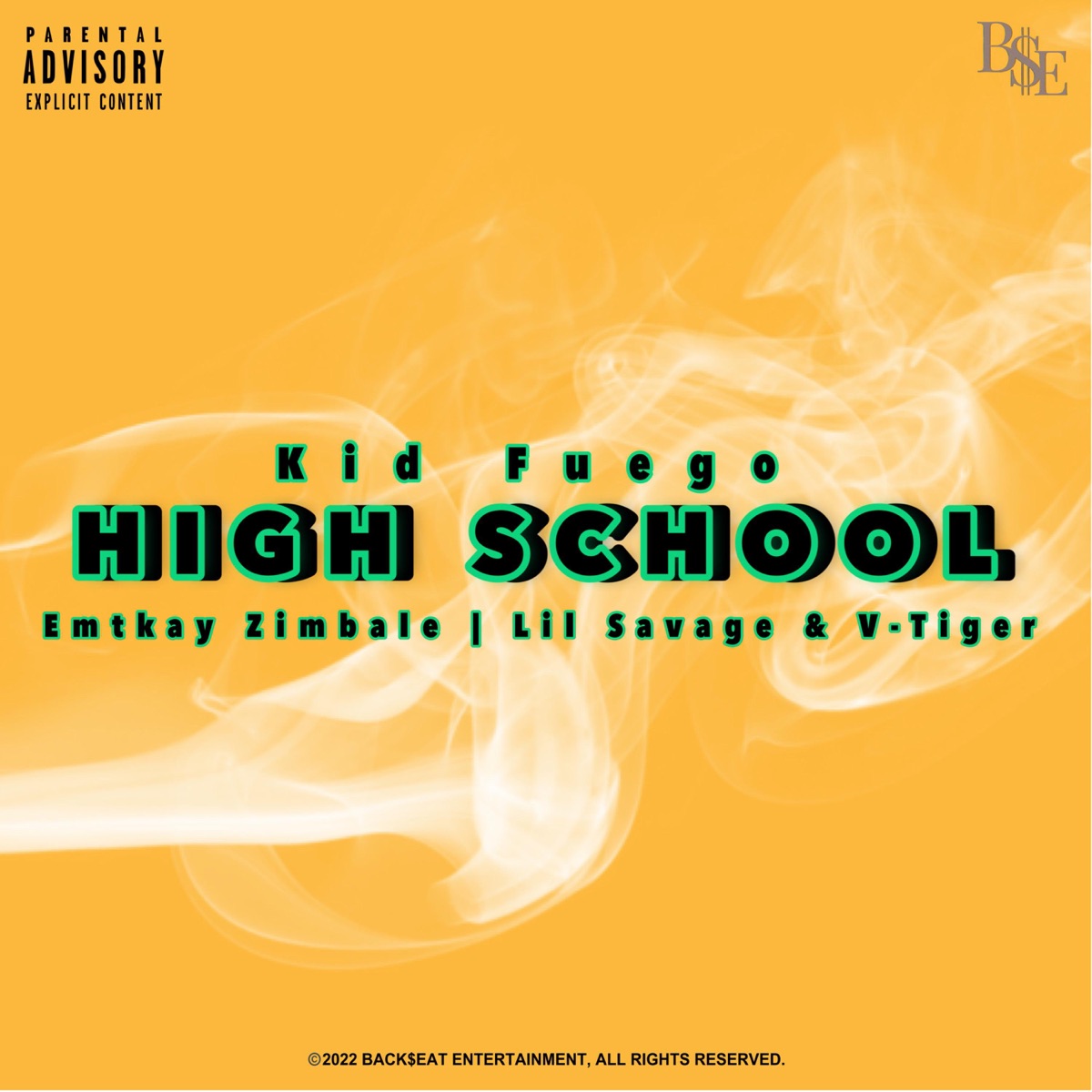 High School (feat. Lil Savage, Emtkay Zimbale & V-Tiger) - Single by Kid Fuego album cover