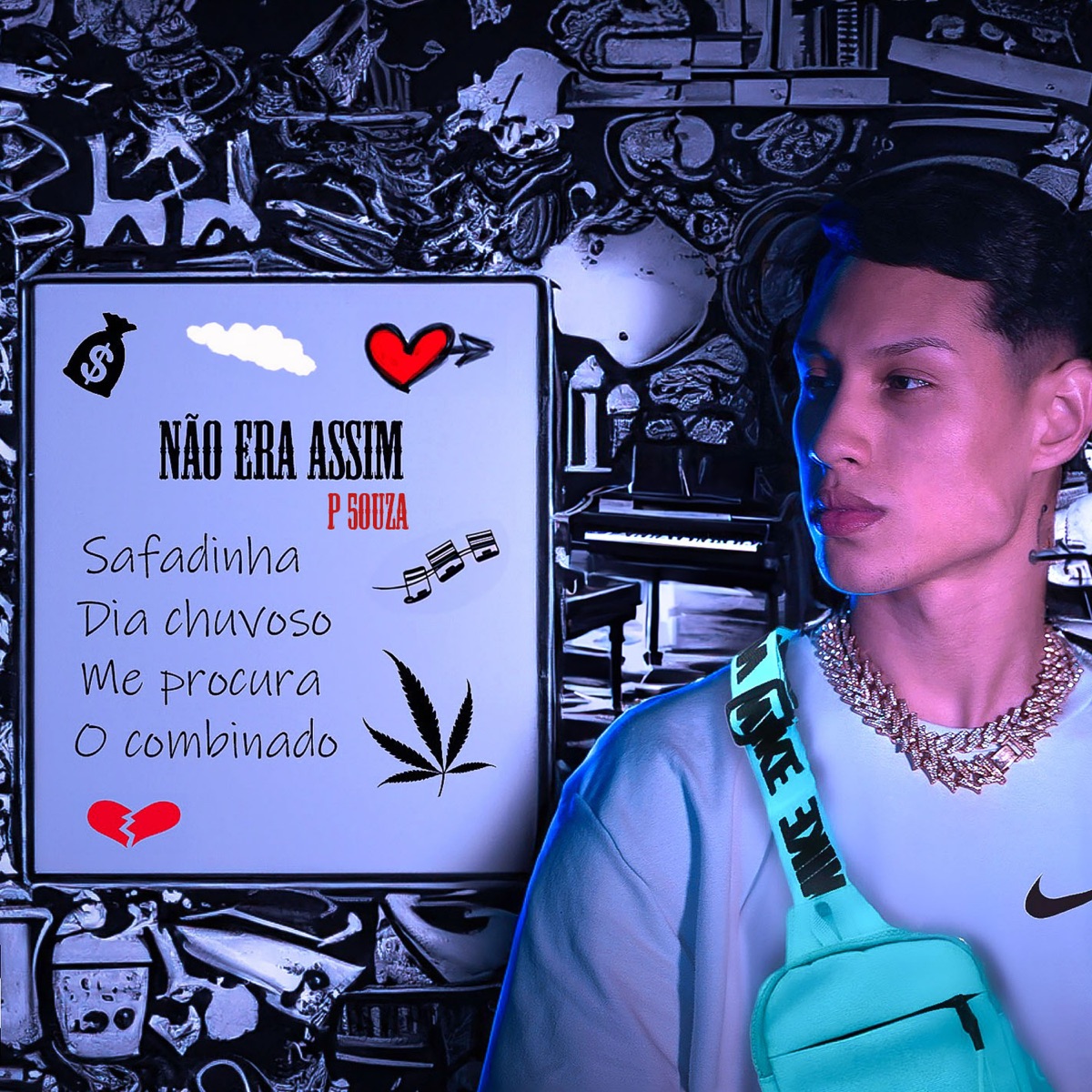 Não Era Assim - EP by P 5ouza album cover