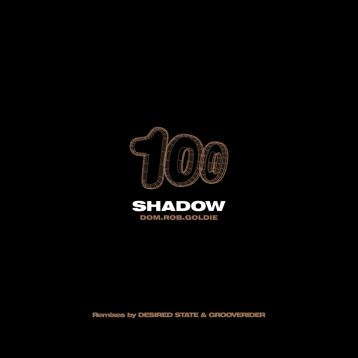 Distorted Dreams (Desired State Remix) / The Shadow (Grooverider Jeep Mix) - Single by Dom, Rob & Goldie album cover