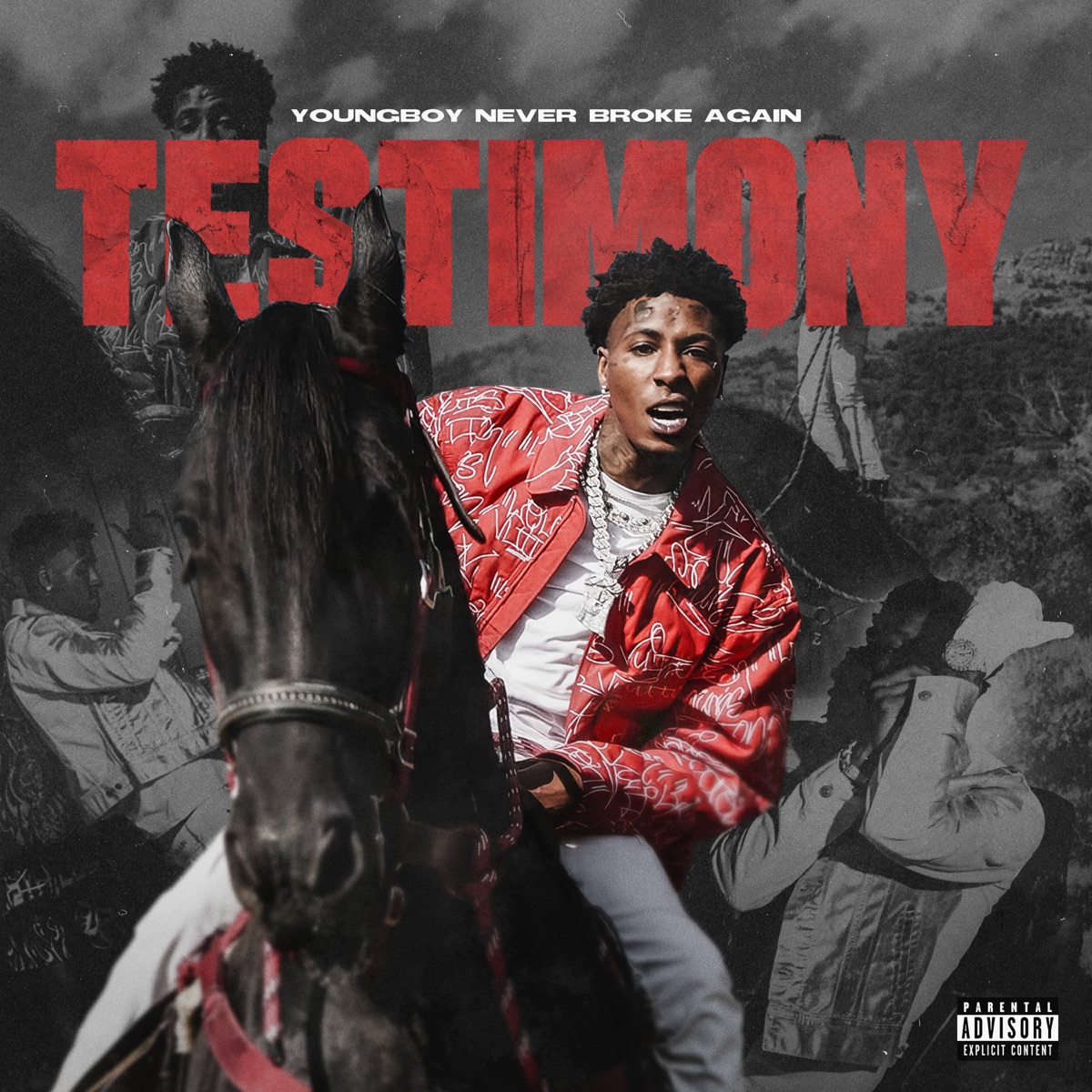Testimony - Single by YoungBoy Never Broke Again album cover artwork
