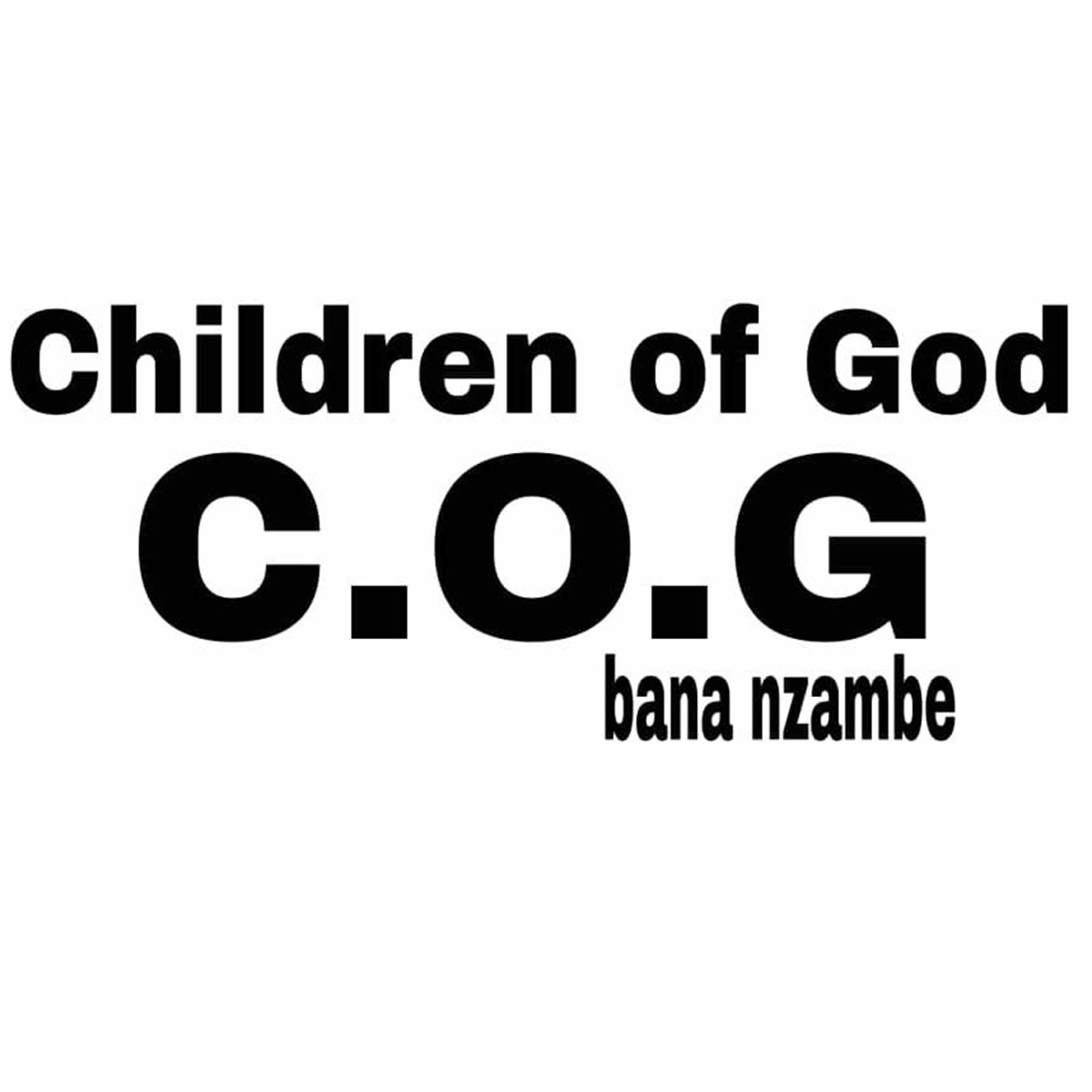 Bana nzambe - Single by Children of God album cover
