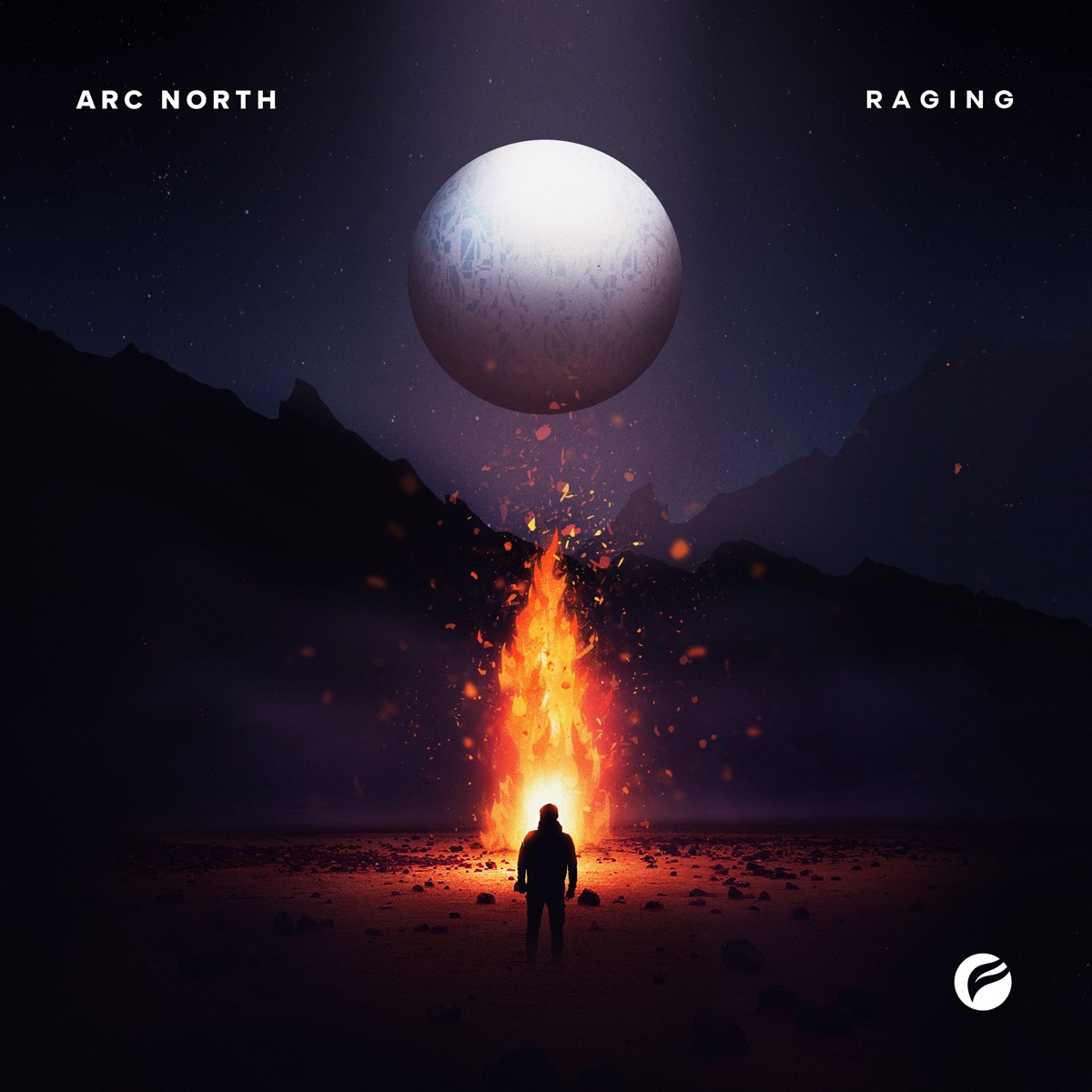 Raging - Single by Arc North album cover