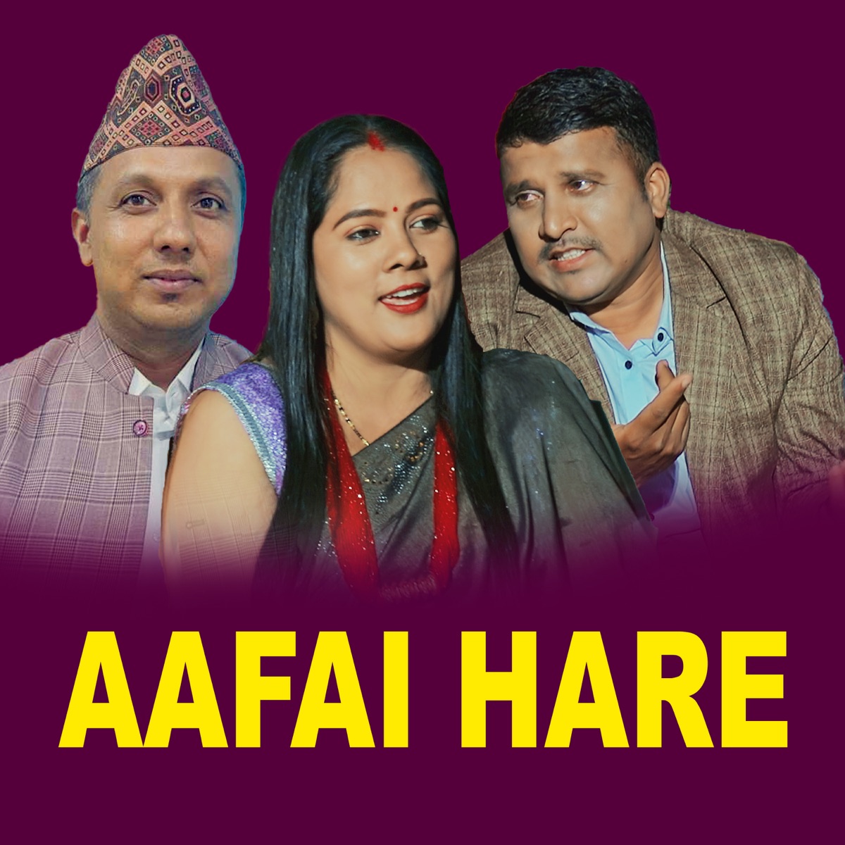 Aafai Hare (feat. Ramchandra Wagle) - Single by Milan Shrestha, Jayaram Humagain & Sharmila Subedi album cover