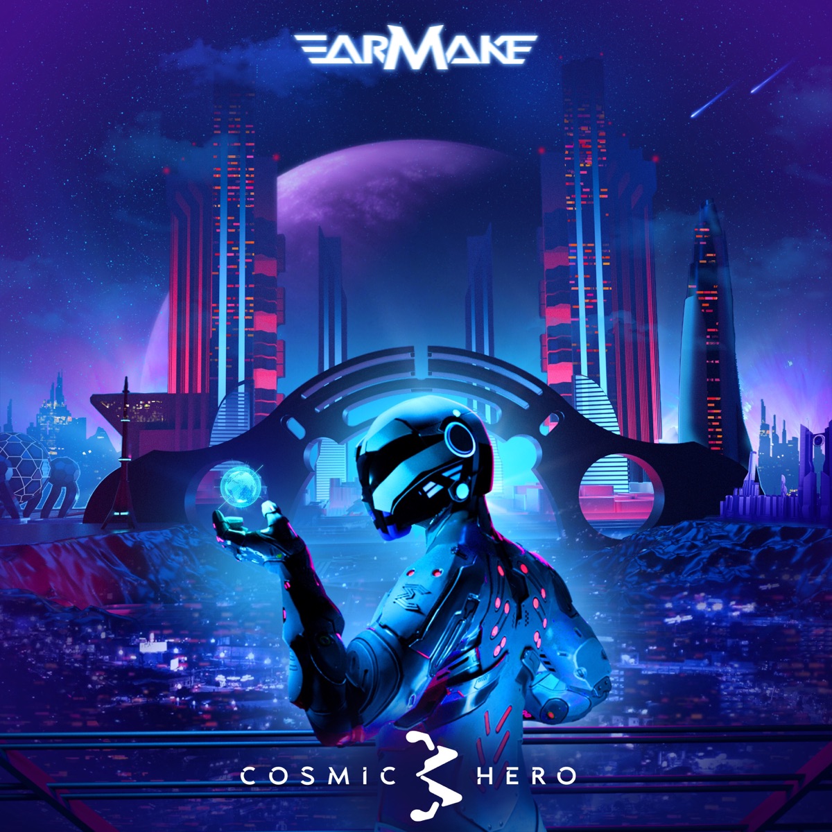 Cosmic Hero 3 by Earmake album cover