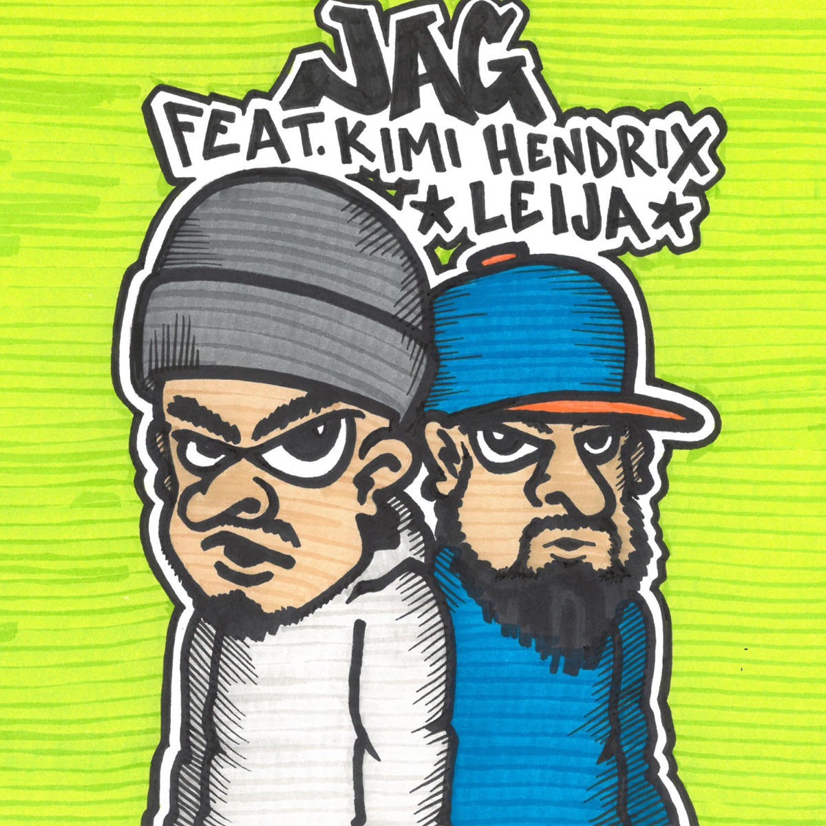 Leija - Single by JAG & Kimi Hendrix album cover