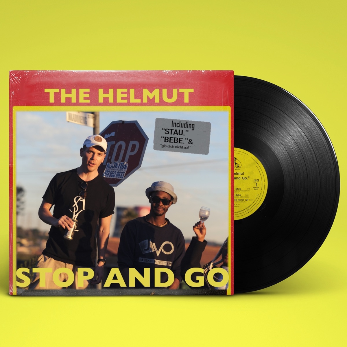 Stop and Go - EP by The Helmut album cover