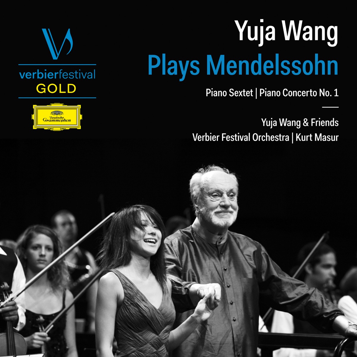 Yuja Wang Plays Mendelssohn (Live) by Yuja Wang, Verbier Festival Orchestra, Kurt Masur, Kirill Troussov, David Aaron Carpenter, Maxim Rysanov, Sol Gabetta & Leigh Mesh album cover