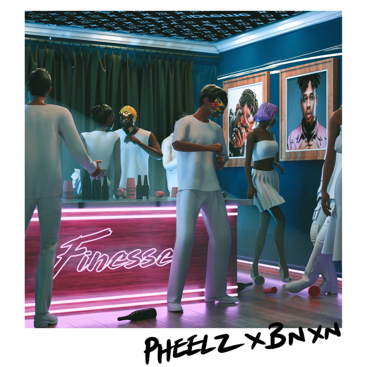 Finesse - Single by Pheelz & BNXN album cover