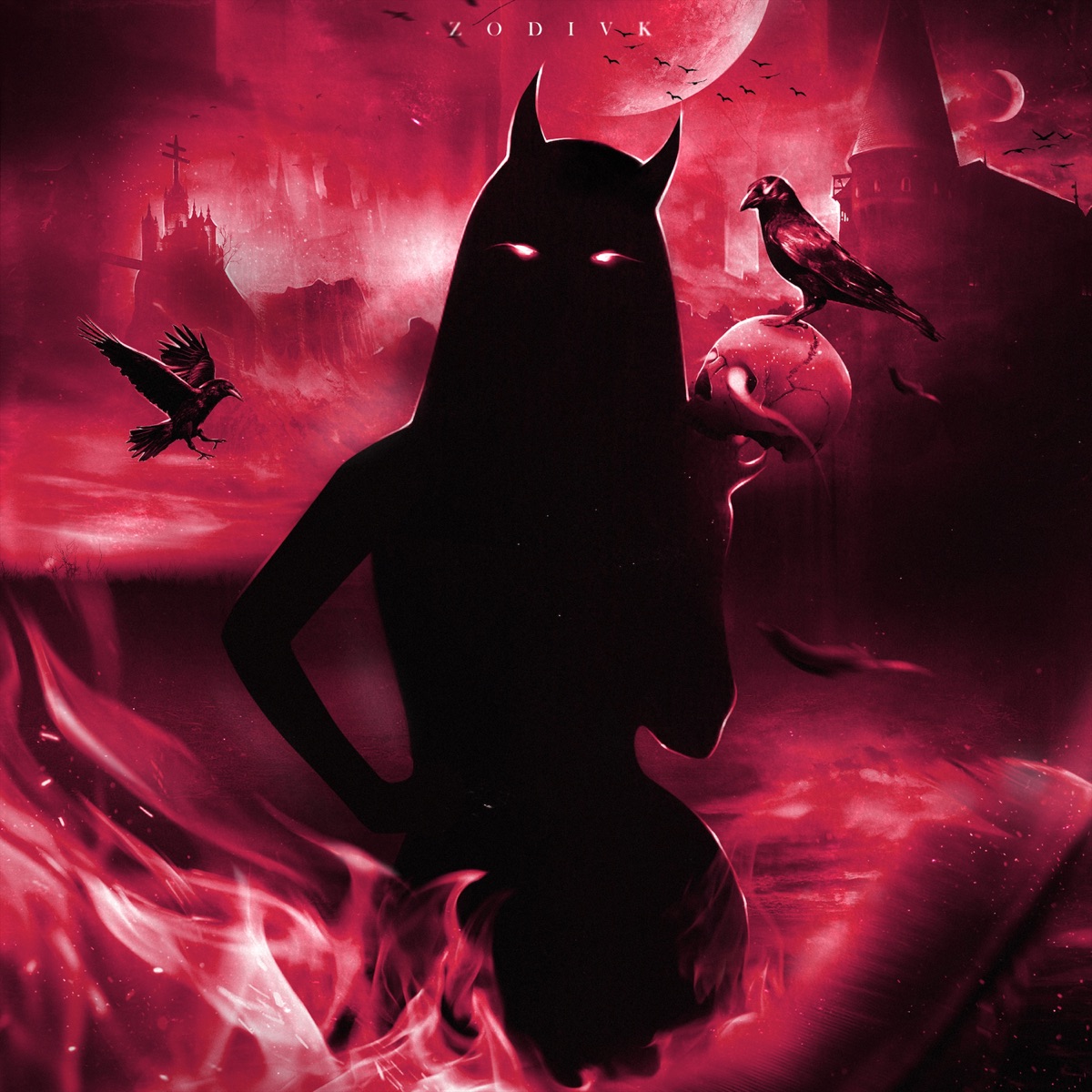 Devil Eyes (Slowed) - Single by ZODIVK album cover