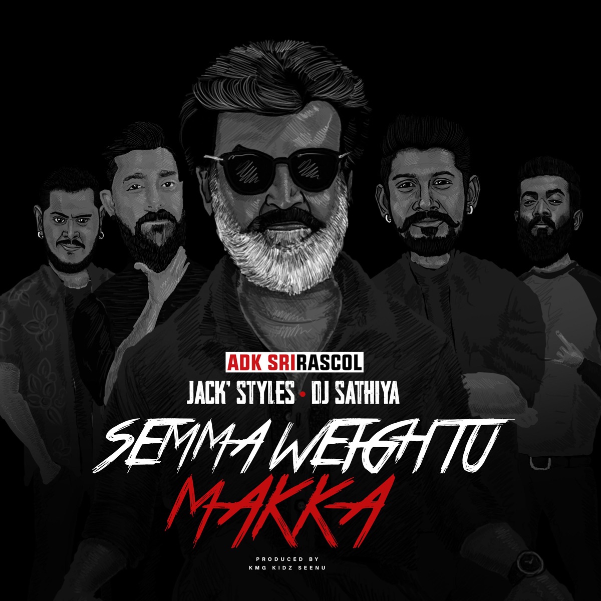Semma Weightu Makka (feat. Jack' Styles & DJ Sathiya) - Single by ADK Srirascol album cover