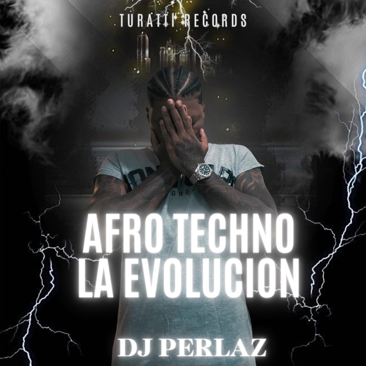AFROTECHNO LA EVOLUCION - Single by Turatti record album cover
