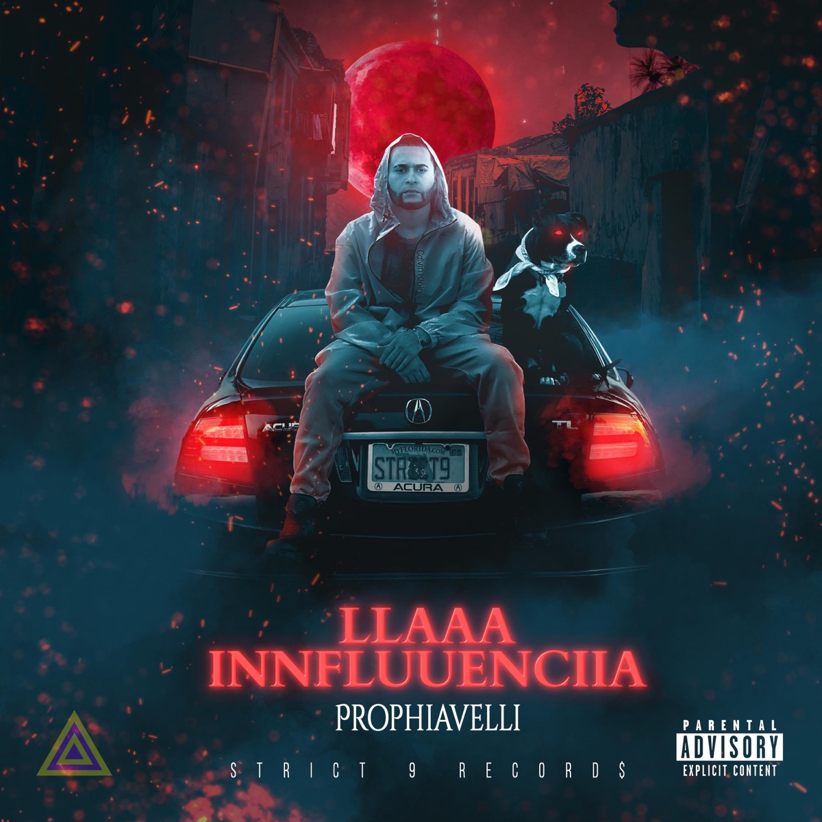 LLAAA INNFLUUENCIIA by Prophiavelli album cover