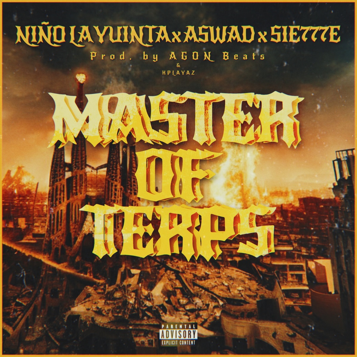 Master of Terps (feat. Aswad) - Single by El Niño la Yuinta, Sie777e & Agon Beats album cover