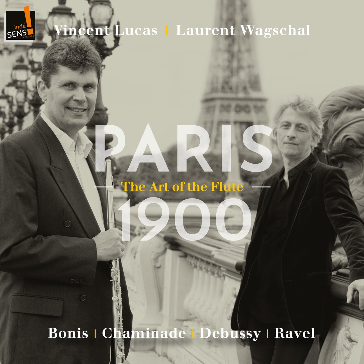 Paris 1900 - The art of the Flute by Vincent Lucas & Laurent Wagschal album cover