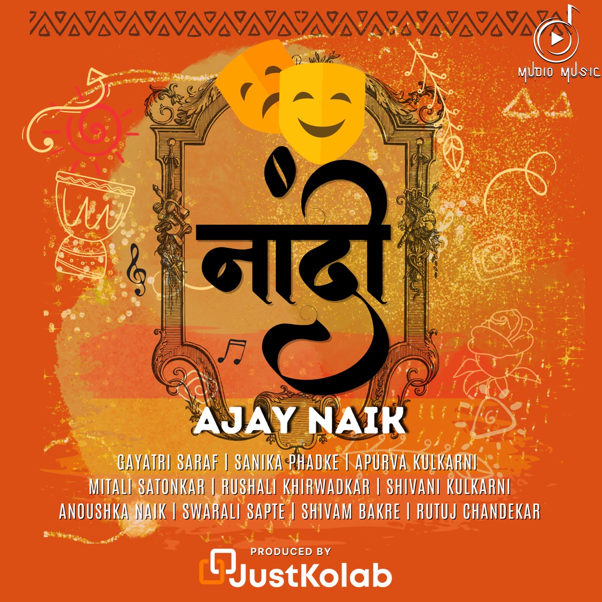 Naandi - Single by Ajay Naik, Anoushka Naik, Gayatri Saraf, Sanika Phadke, Apurva Kulkarni, Mitali Satonkar, Rushali Khirwadkar, Shivani Kulkarni, Swarali Sapte, Shivam Bakre & Rutuj Chandekar album cover