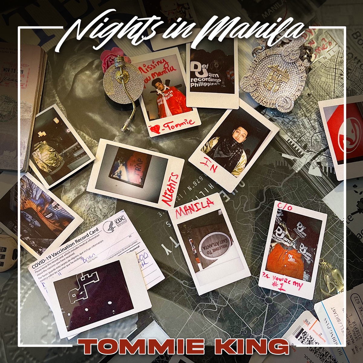 Nights In Manila - Single by Tommie King album cover