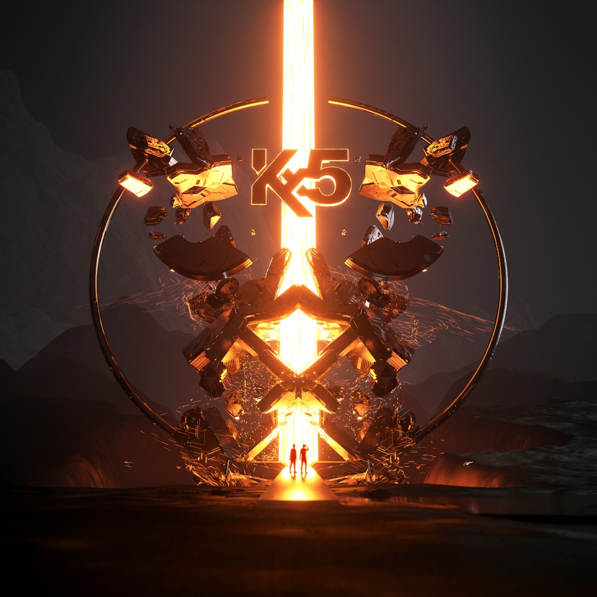 Kx5 by Kx5, deadmau5 & Kaskade album cover