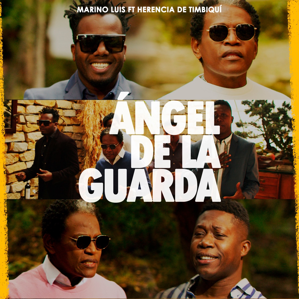 Ángel de la Guarda (feat. Herencia de Timbiqui) - Single by Marino Luis album cover