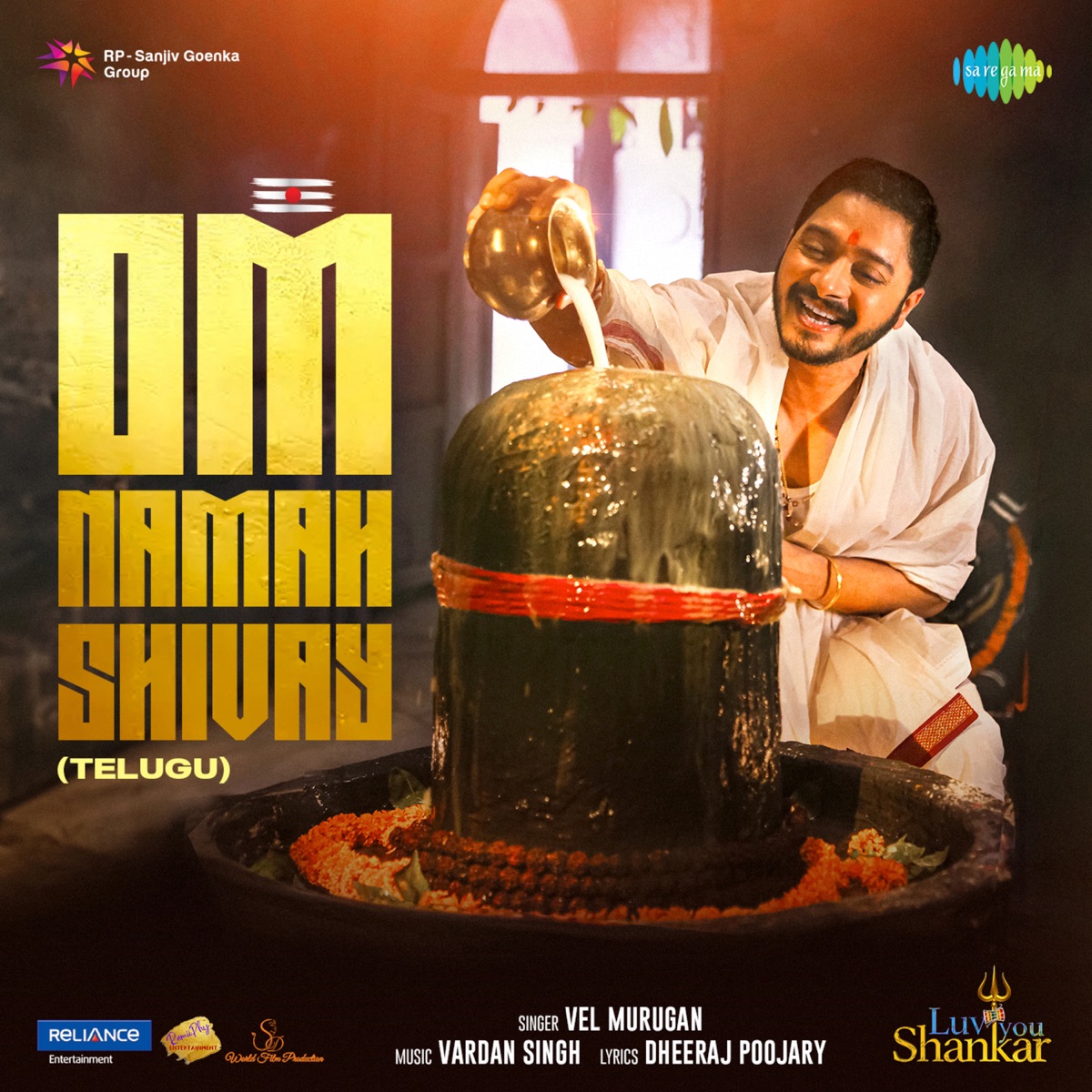 Om Namah Shivay (From "Luv You Shankar") - Single by Velmurugan, Vardan Singh & Dheeraj Poojary album cover