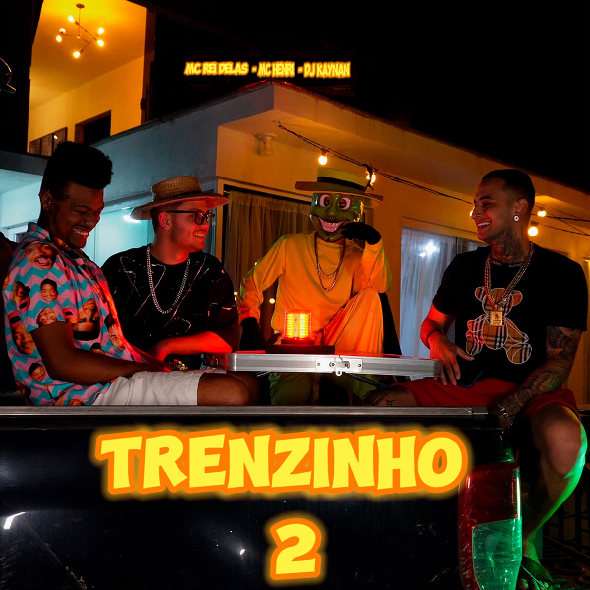 Trenzinho 2 - Single by Mc Rei Delas, MC HENRI & Dj Kaynan album cover