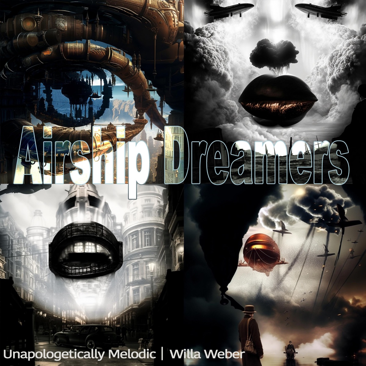 Airship Dreamers - Single by Unapologetically Melodic & Willa Weber album cover