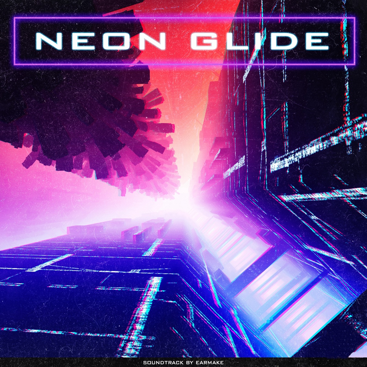 Neon Glide - Single by Earmake album cover